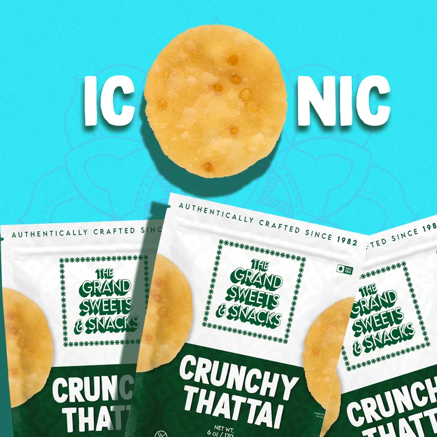 Grand Sweets & Snacks Crunchy Thattai campaign