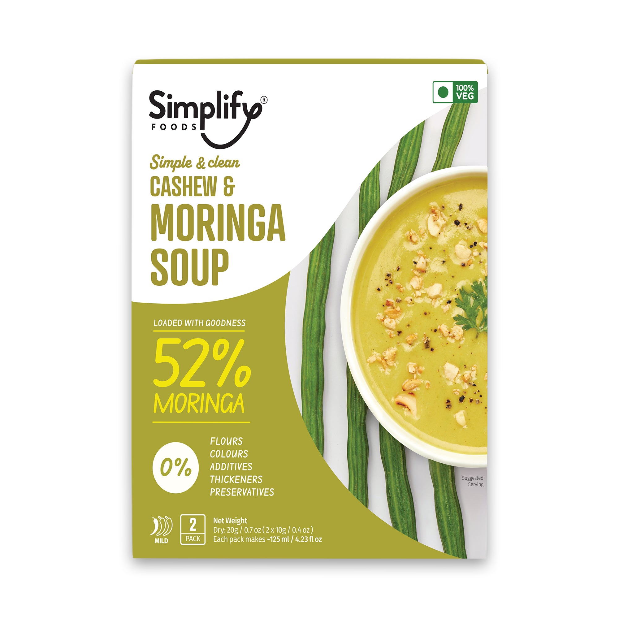 Cashew and Moringa soup - 1 sleeve