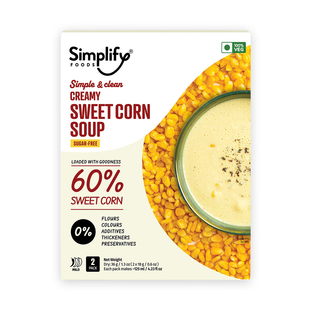 Creamy Sweet corn soup - 1 sleeve